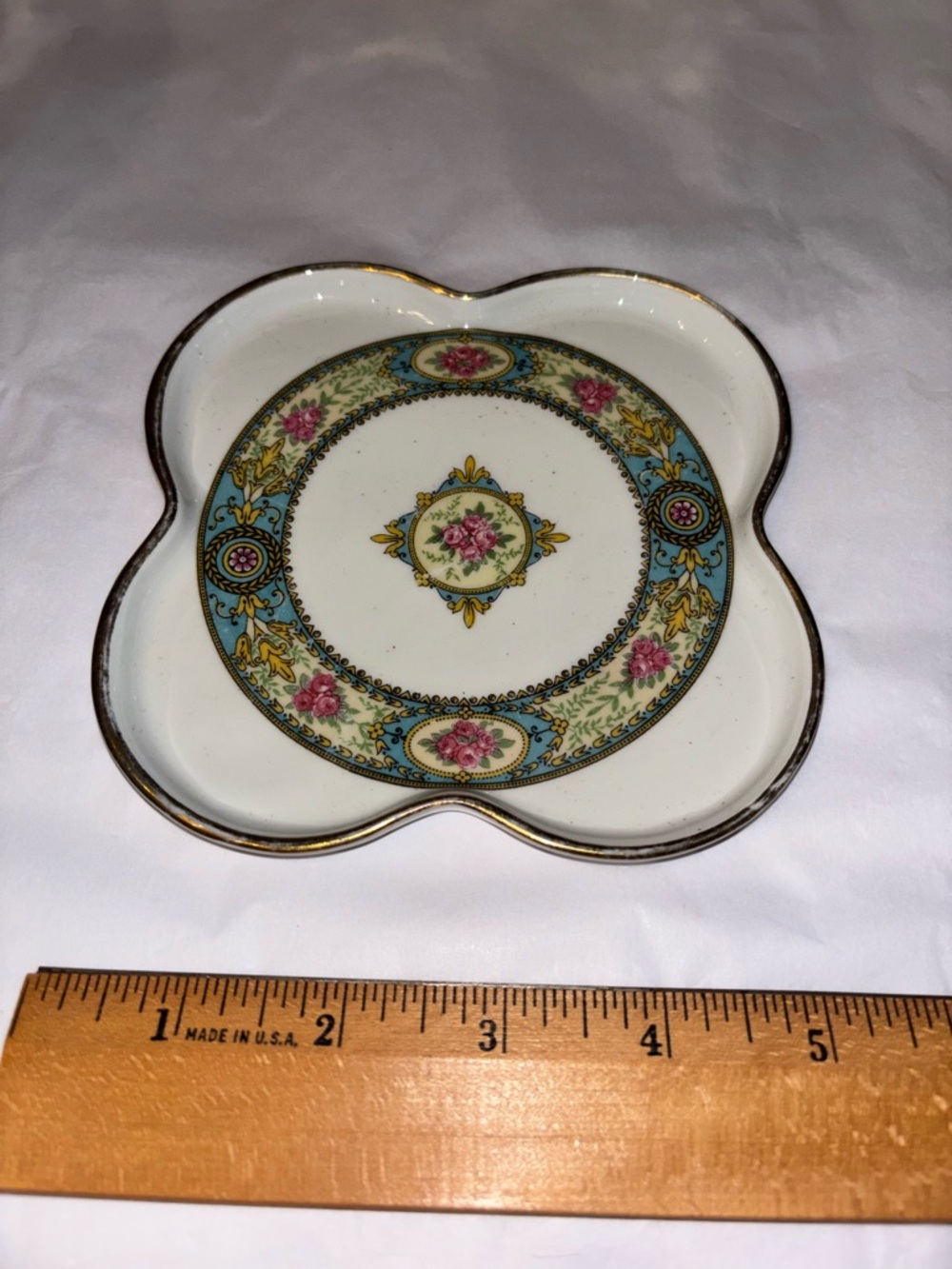 Vintage Limoges France small plate trinket plate